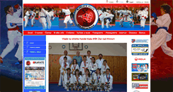 Desktop Screenshot of karatezh.sk