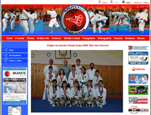 Tablet Screenshot of karatezh.sk